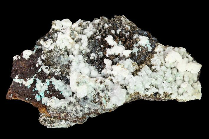 Aurichalcite and Calcite Association - Utah #146192